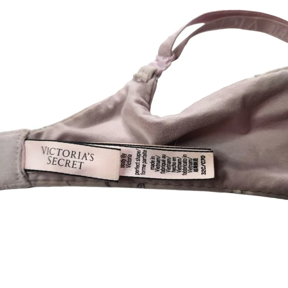 Victoria's Secret Perfect Shape Floral Size 32C Pink - Picture 4 of 5